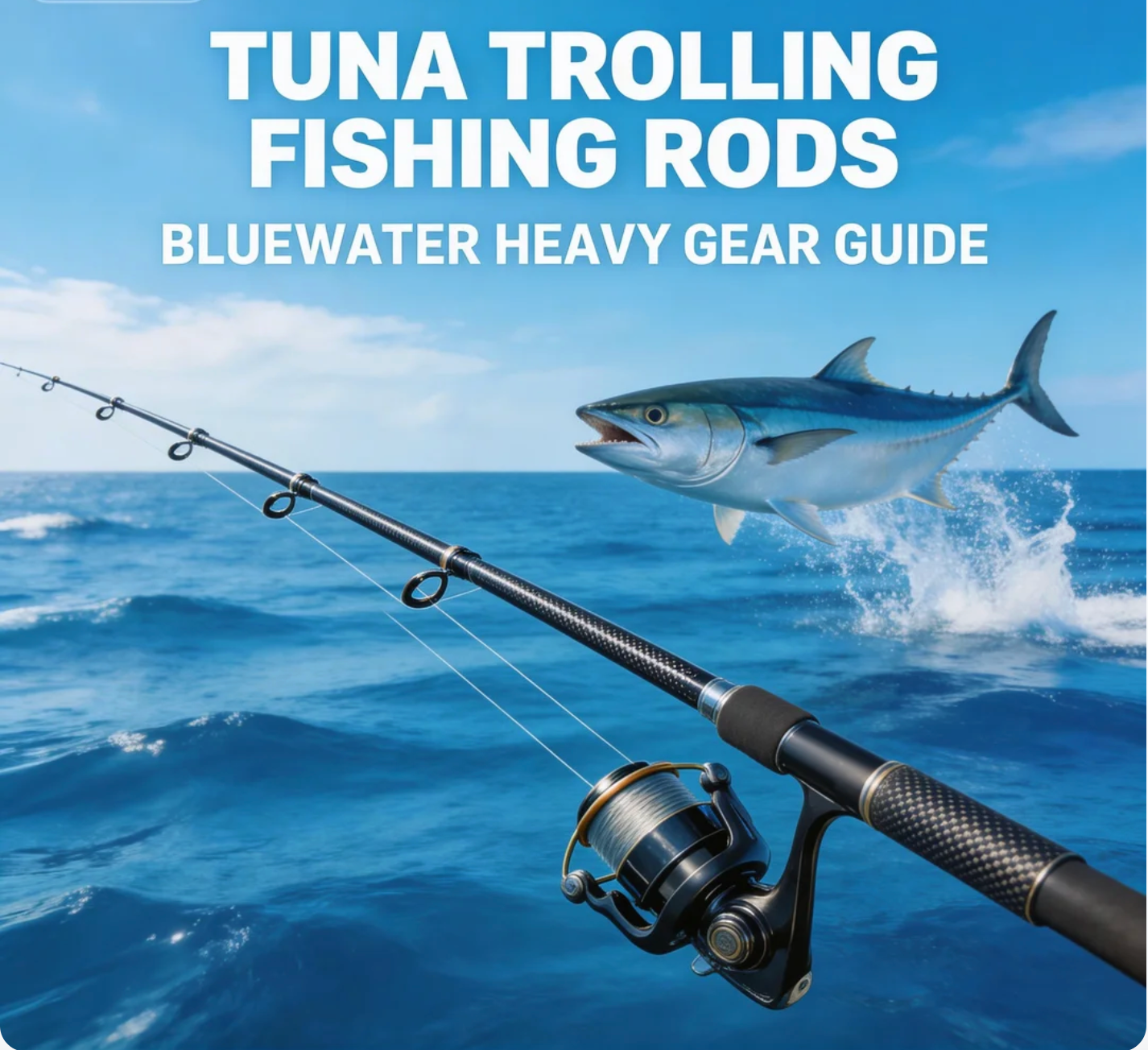 Tuna Trolling Fishing Rods: Bluewater Heavy Gear Guide