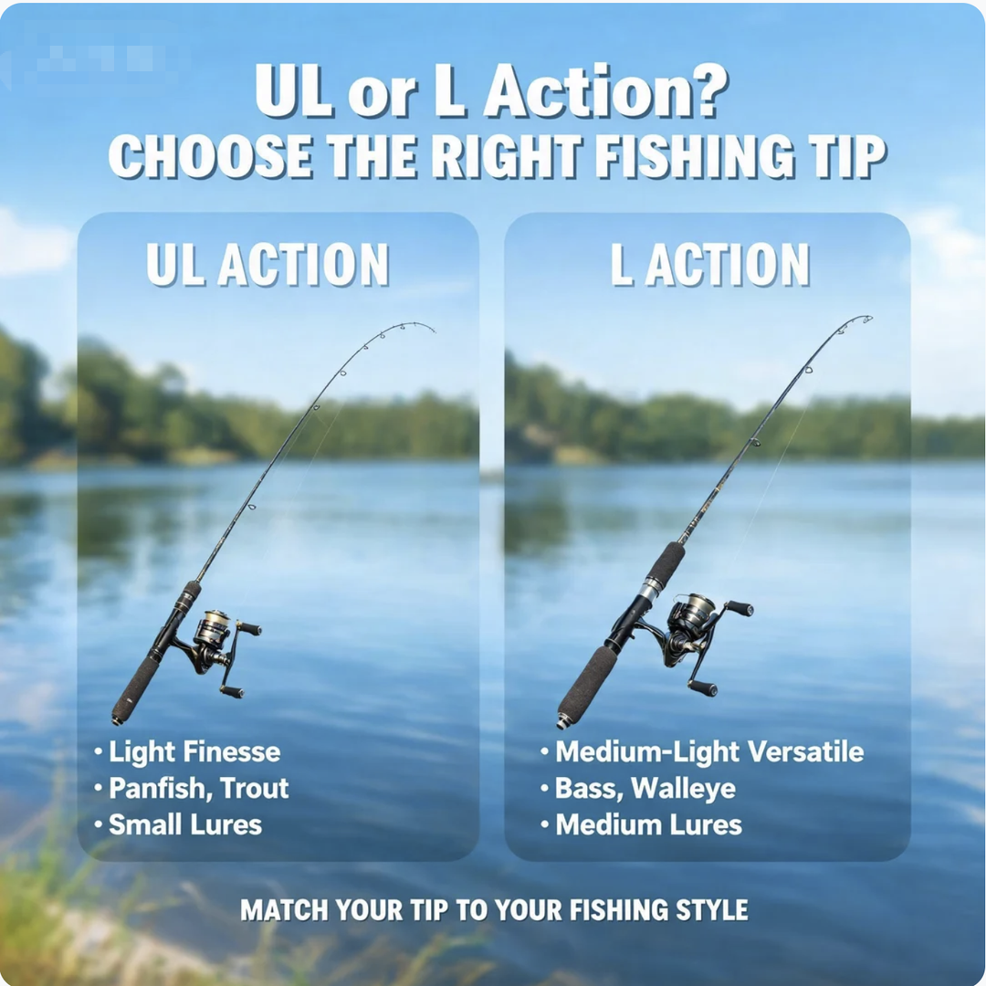 UL or L Action? How to Choose the Right Tip for Your Fishing Style