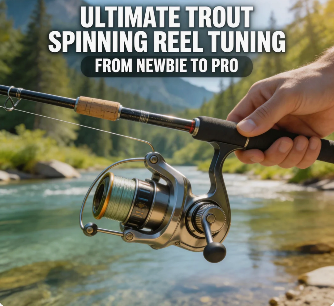 Ultimate Trout Spinning Reel Tuning From Newbie to Pro