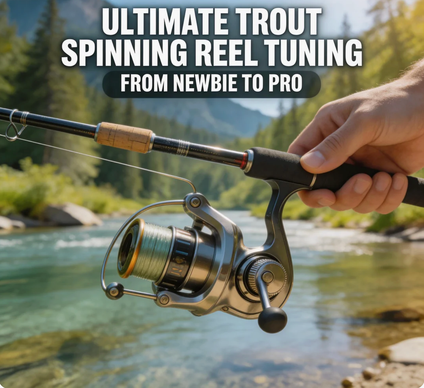 Ultimate Trout Spinning Reel Tuning From Newbie to Pro