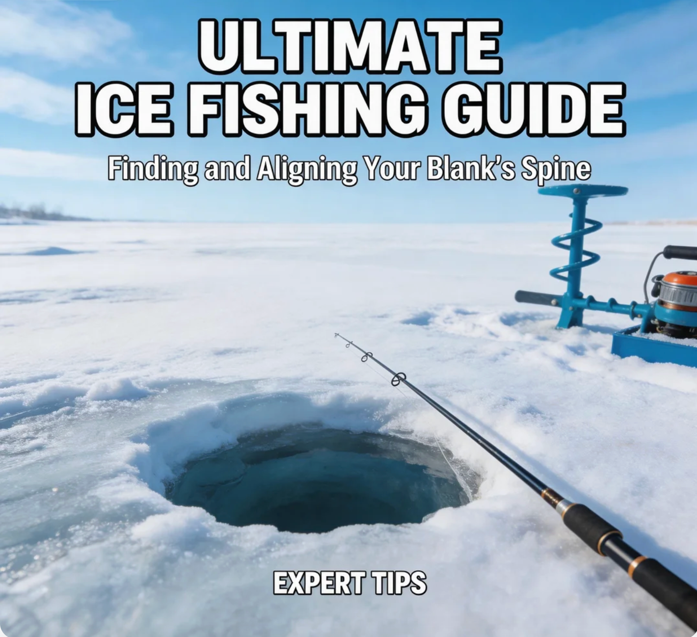 Ultimate ice fishing Guide to Finding and Aligning Your Blank's Spine