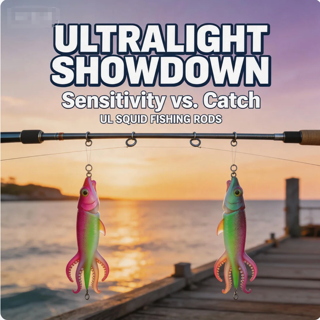 Ultralight Showdown: Sensitivity vs. Catch with UL Squid  Fishing Rods