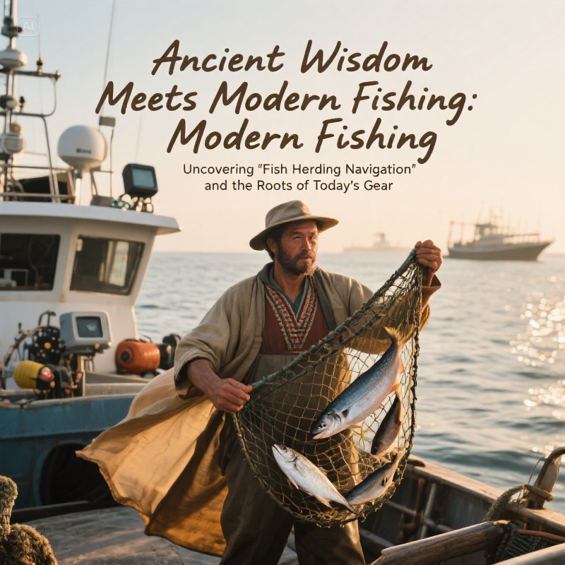 Ancient Wisdom Meets Modern Fishing: Uncovering "Fish Herding Navigation" and the Roots of Today’s Gear