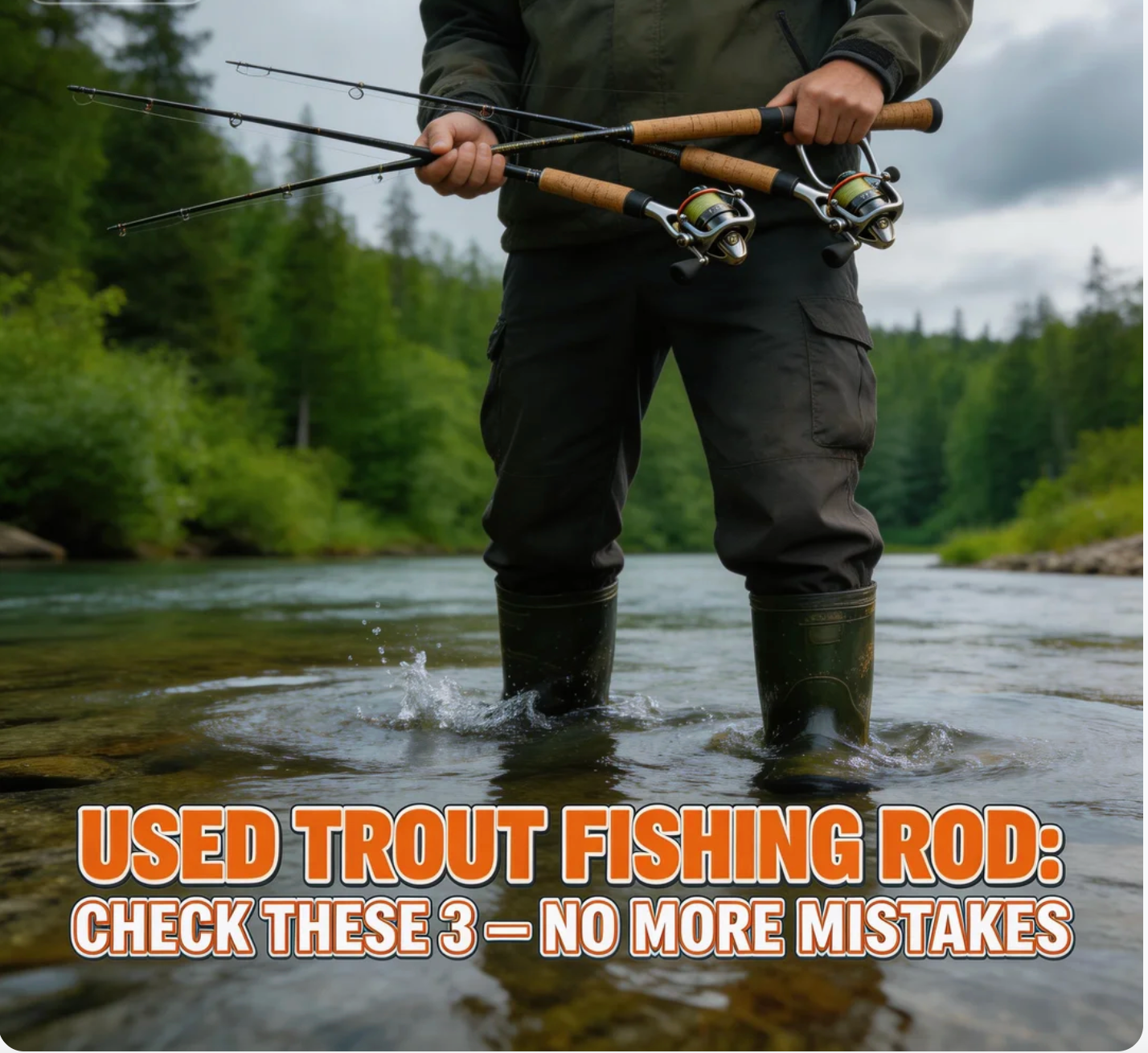 Used Trout Fishing Rod Check These 3—No More Mistakes