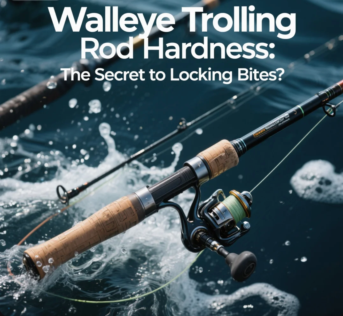 Walleye Trolling Rod Hardness The Secret to Locking Bites?