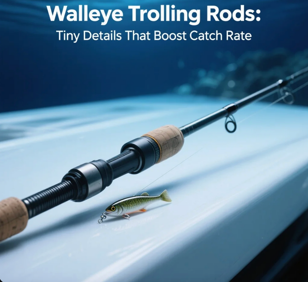 Walleye Trolling Rods: Tiny Details That Boost Catch Rate