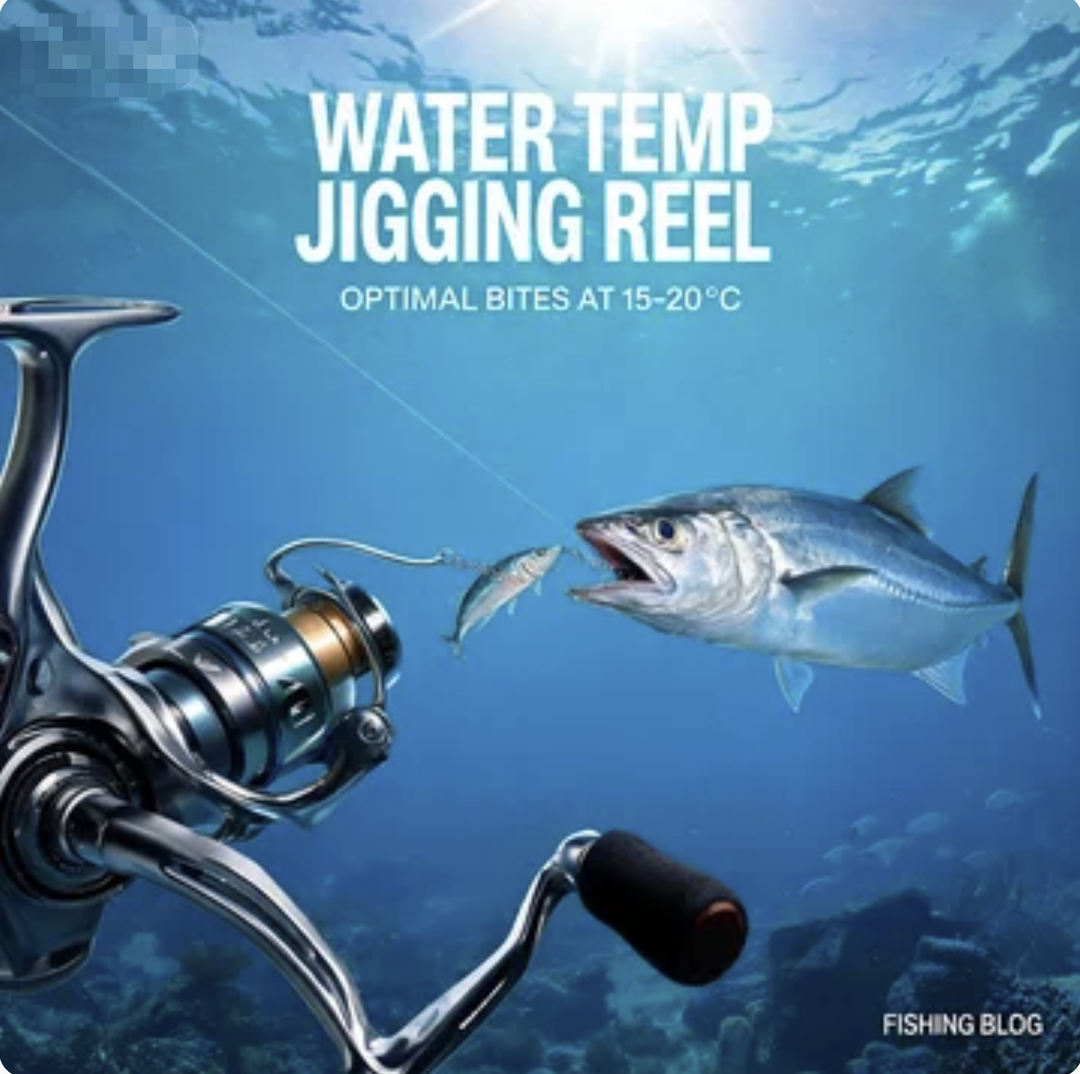 Water Temp Jigging Reel: Optimal 15-20℃ Bites