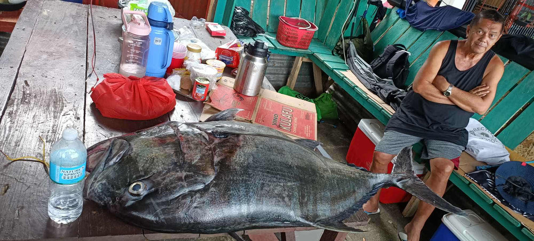 Catching 60-80kg Giant Trevally (GT) with the Goofish Ares Speed Jigging Rod: My Ultimate Battle Story
