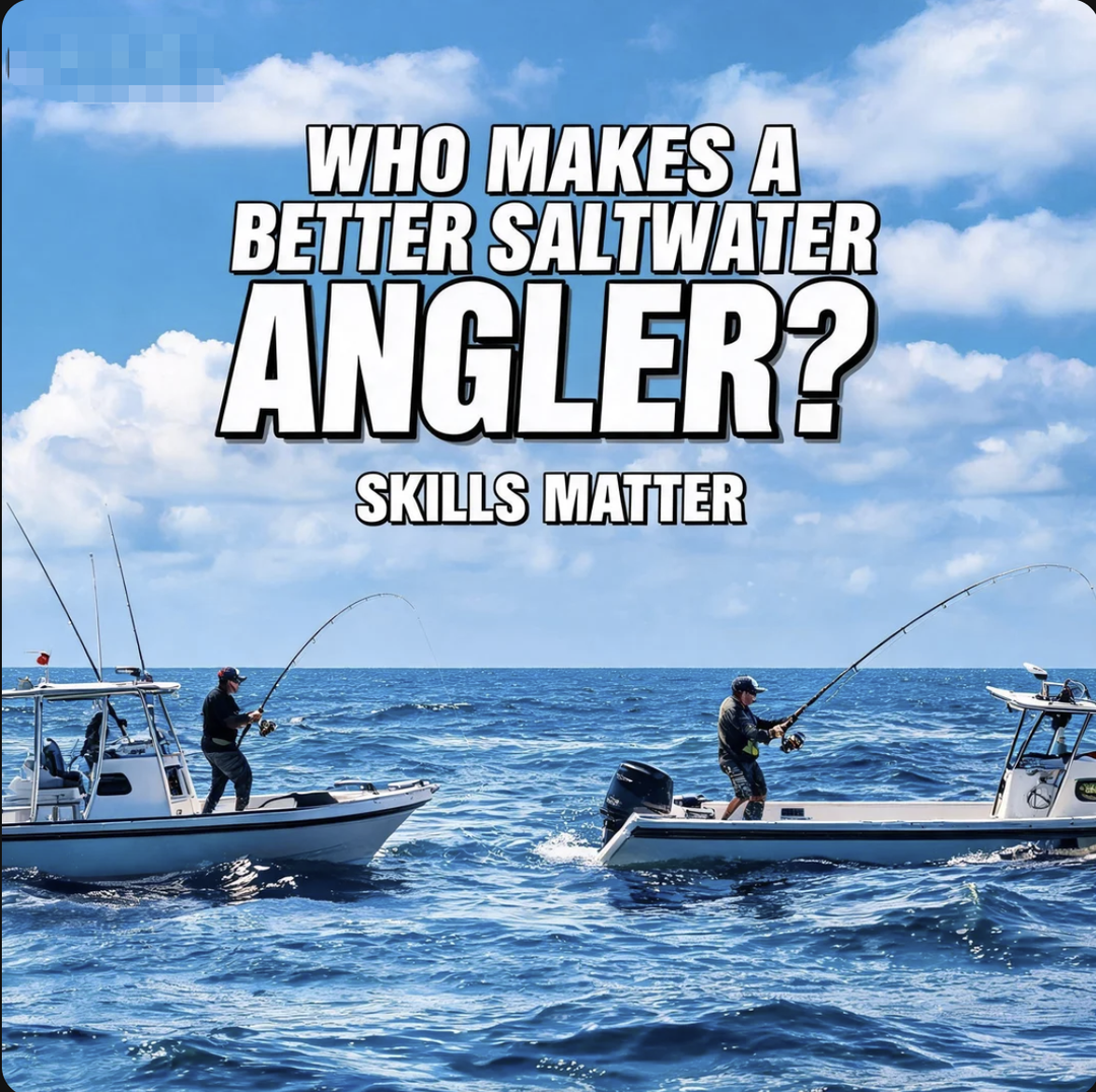 Who Makes a Better Saltwater Angler Skills Matter