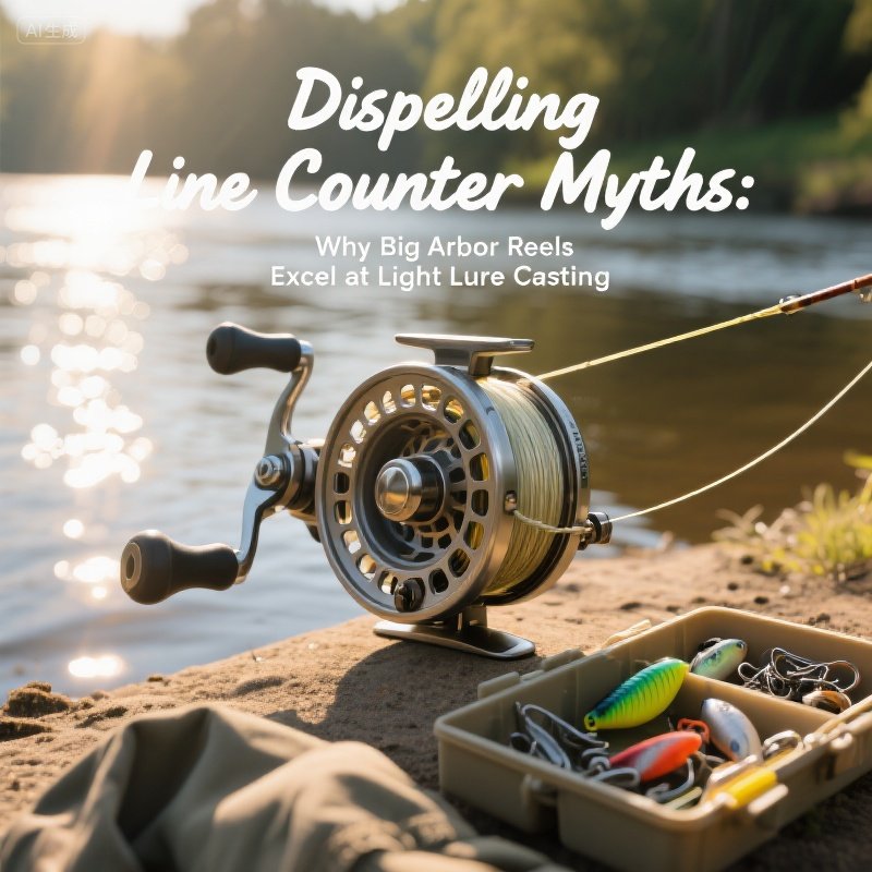 Why Large Arbor Reels Excel at Light Lure Casting