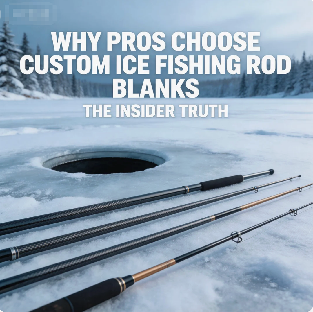 Why Pros Choose Custom Ice Fishing Rod Blanks The Insider Truth