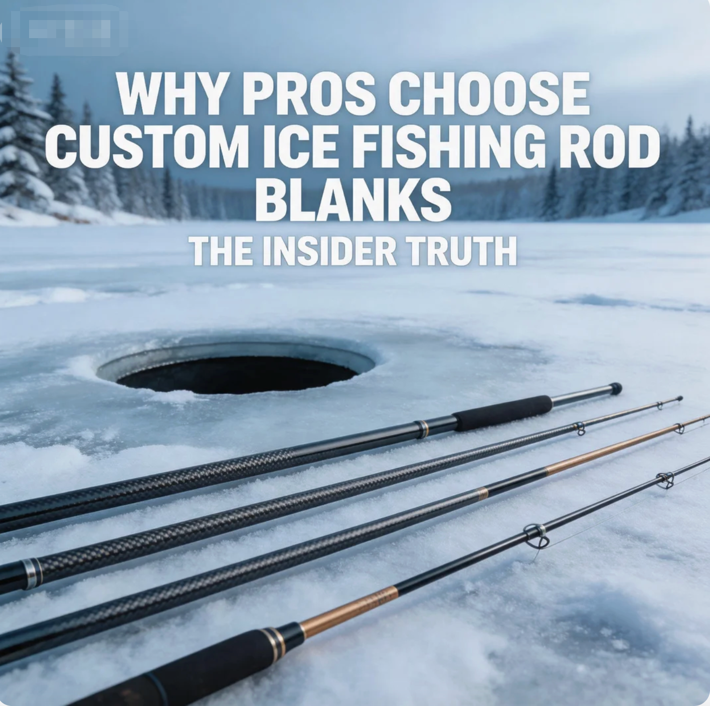 Why Pros Choose Custom Ice Fishing Rod Blanks The Insider Truth