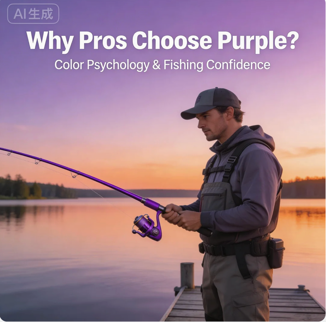 Why Pros Choose Purple? Color Psychology & Fishing Confidence