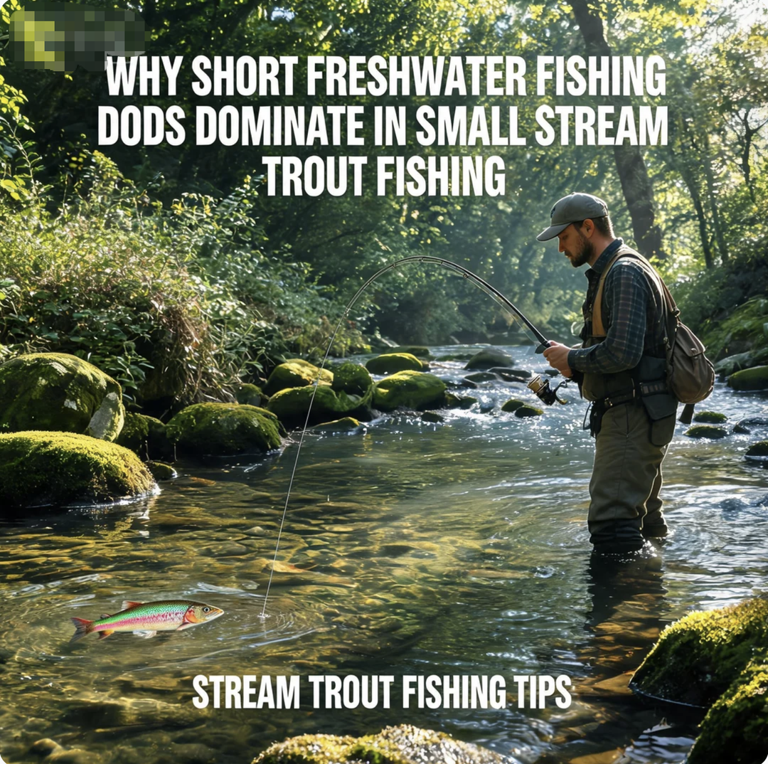 Why Short freshwater fishing Rods Dominate in Small Stream Trout Fishing