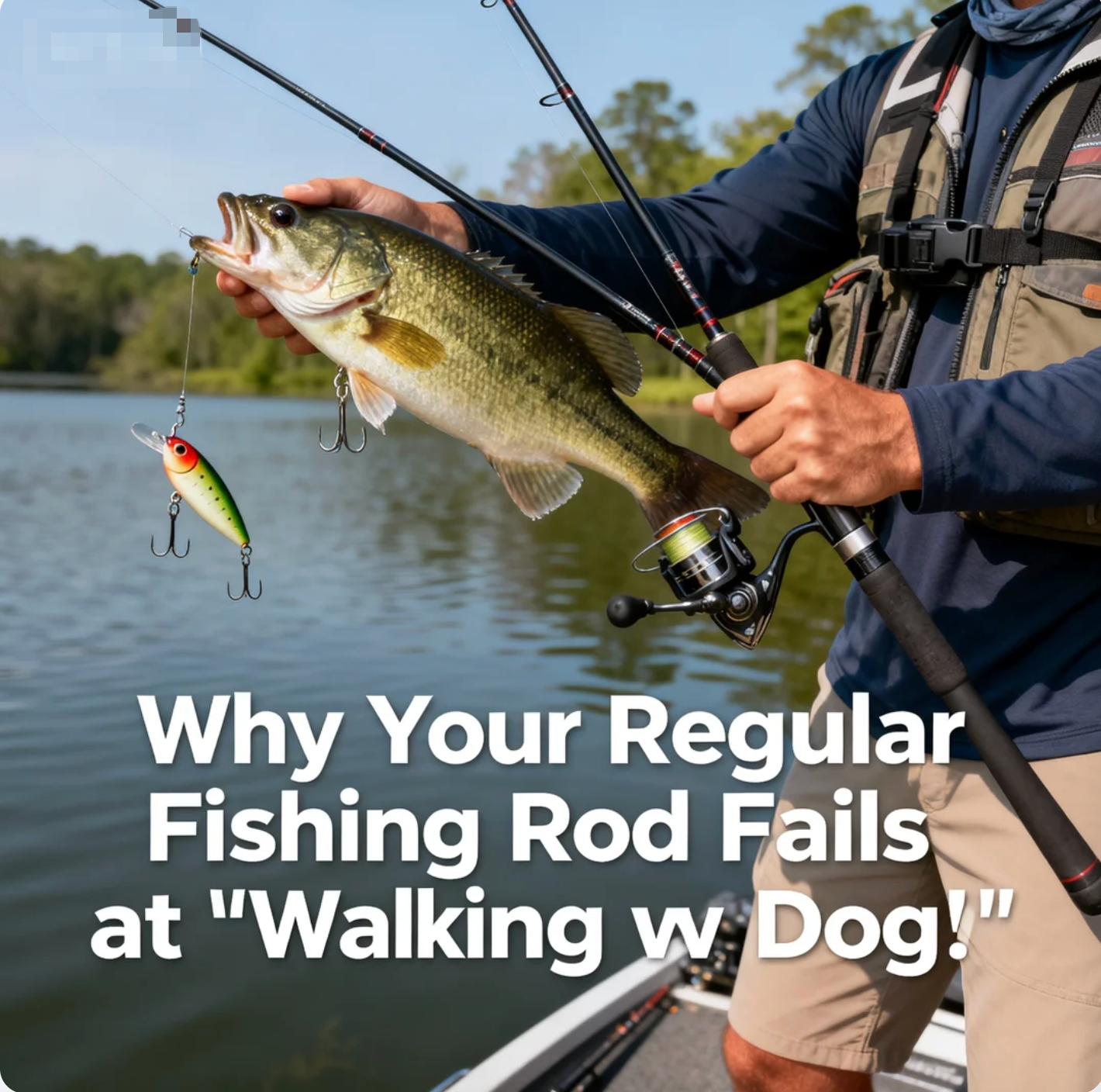 Why Your Regular Fishing Rod Fails at “Walking the Dog”
