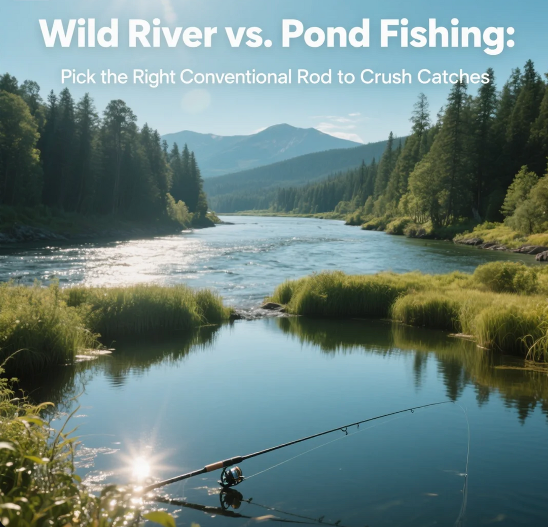 Wild River vs. Pond Fishing