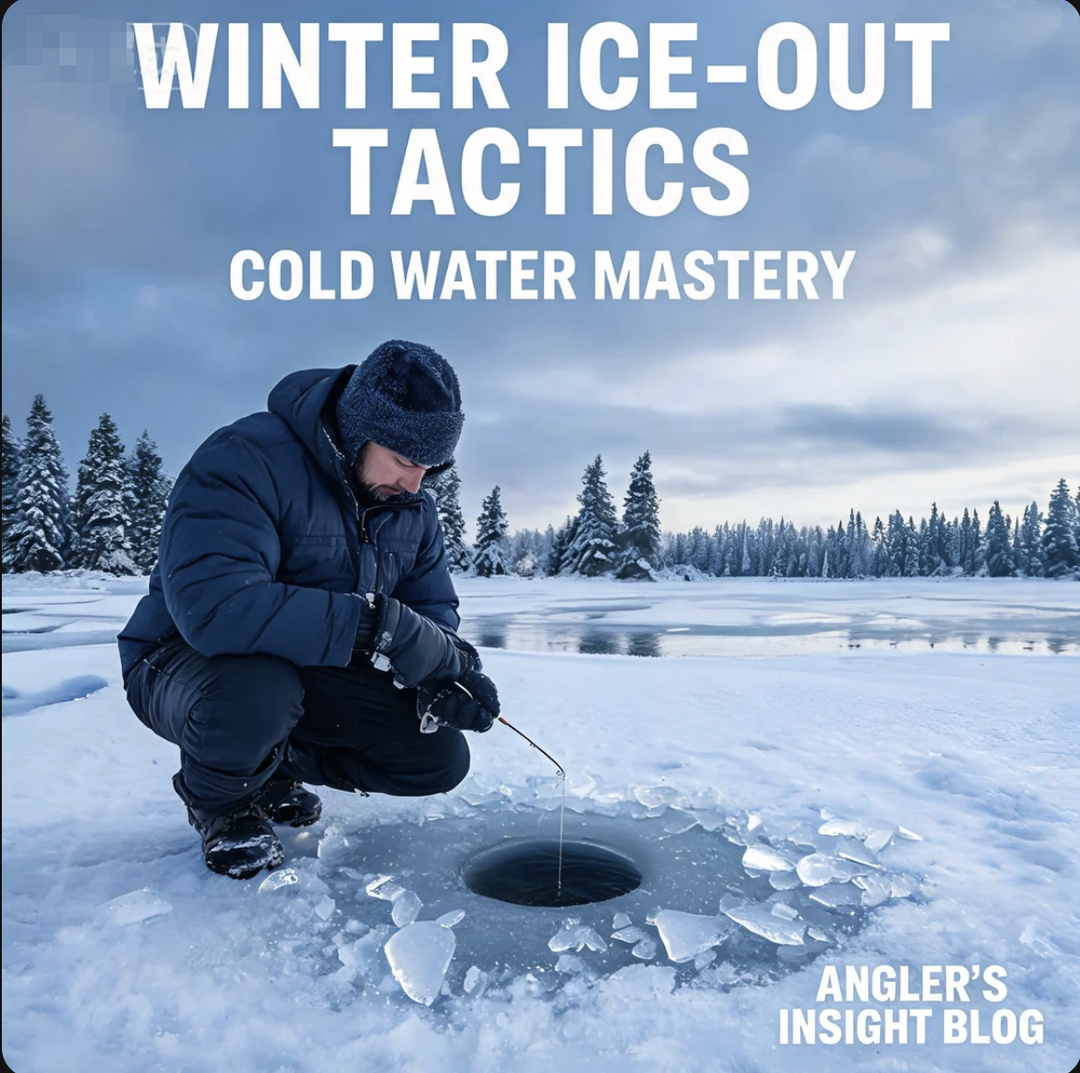 Winter Ice-Out Tactics Cold Water Mastery