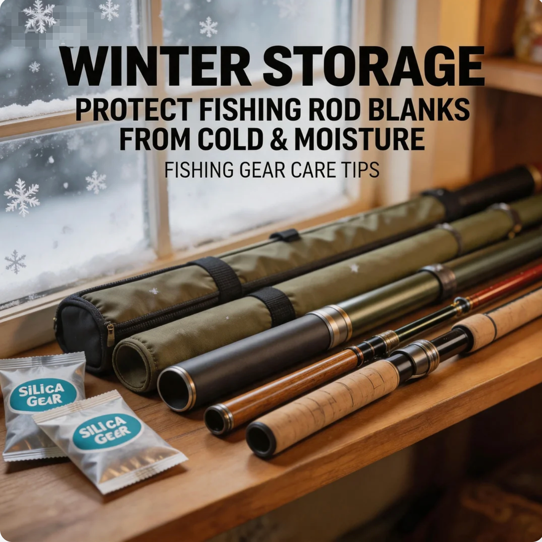 Winter Storage Protect Fishing Rod Blanks from Cold Moisture