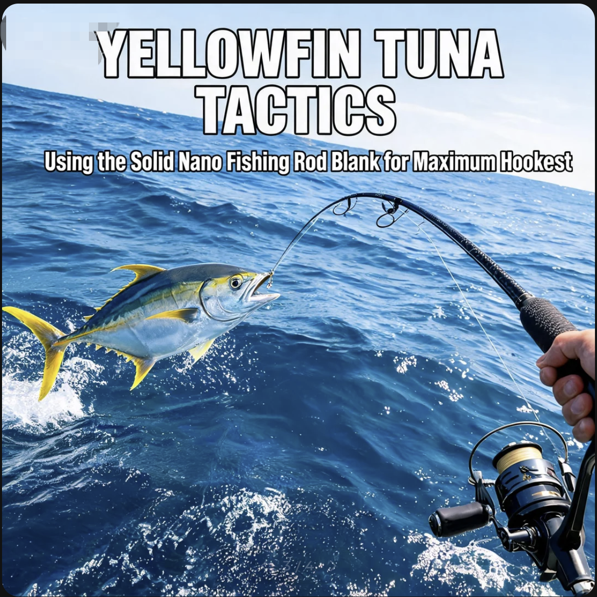 Yellowfin Tuna Tactics: Using the Solid Nano Fishing Rod Blank for Maximum Hookset