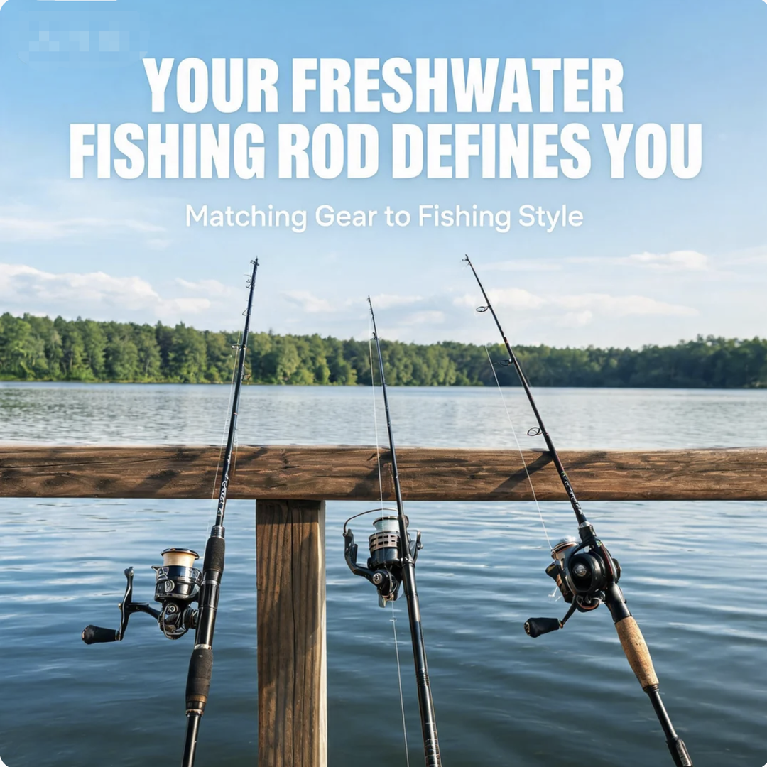 Your Freshwater Fishing Rod Defines You Matching Gear to Fishing Style