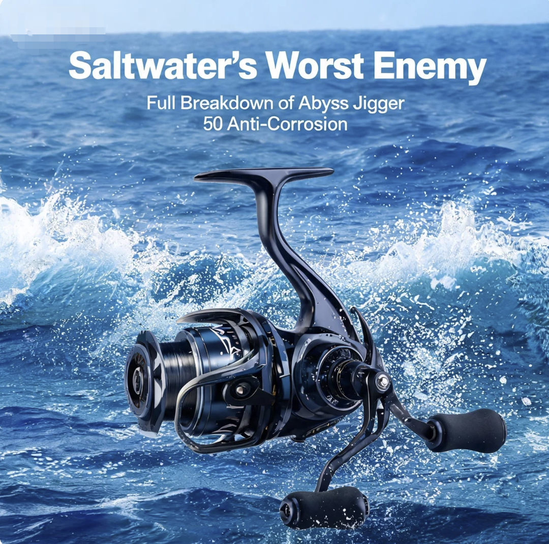 Saltwater’s Worst Enemy: Full Breakdown of Abyss Jigger 50 Anti-Corrosion