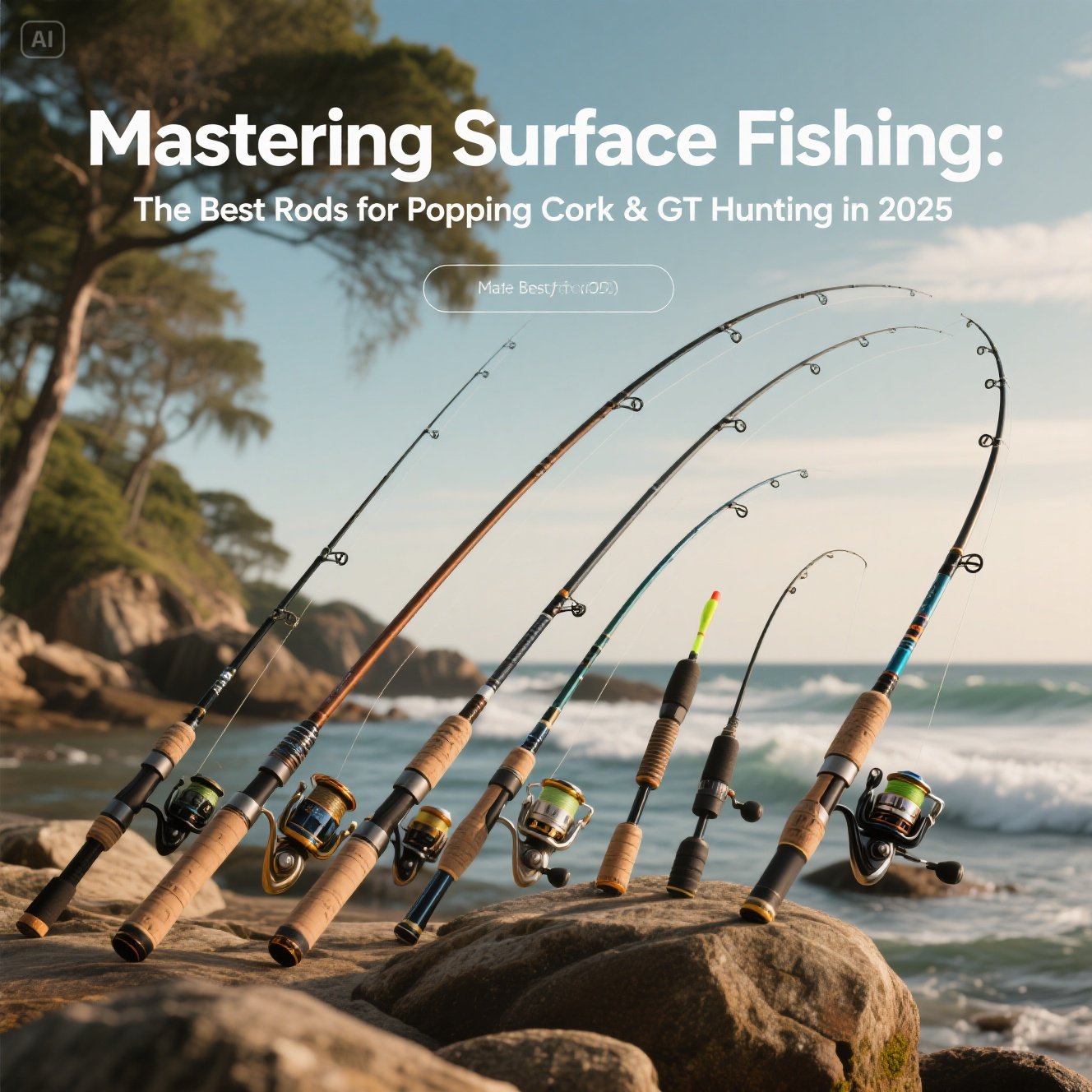 surface fising popping rod