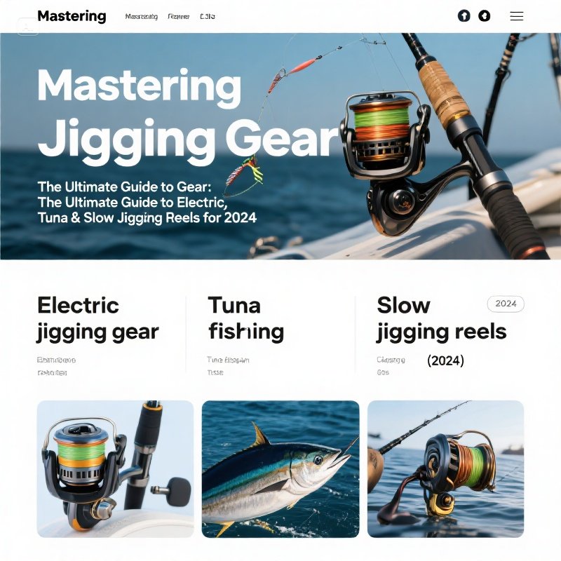 Mastering Jigging Gear jigging reels