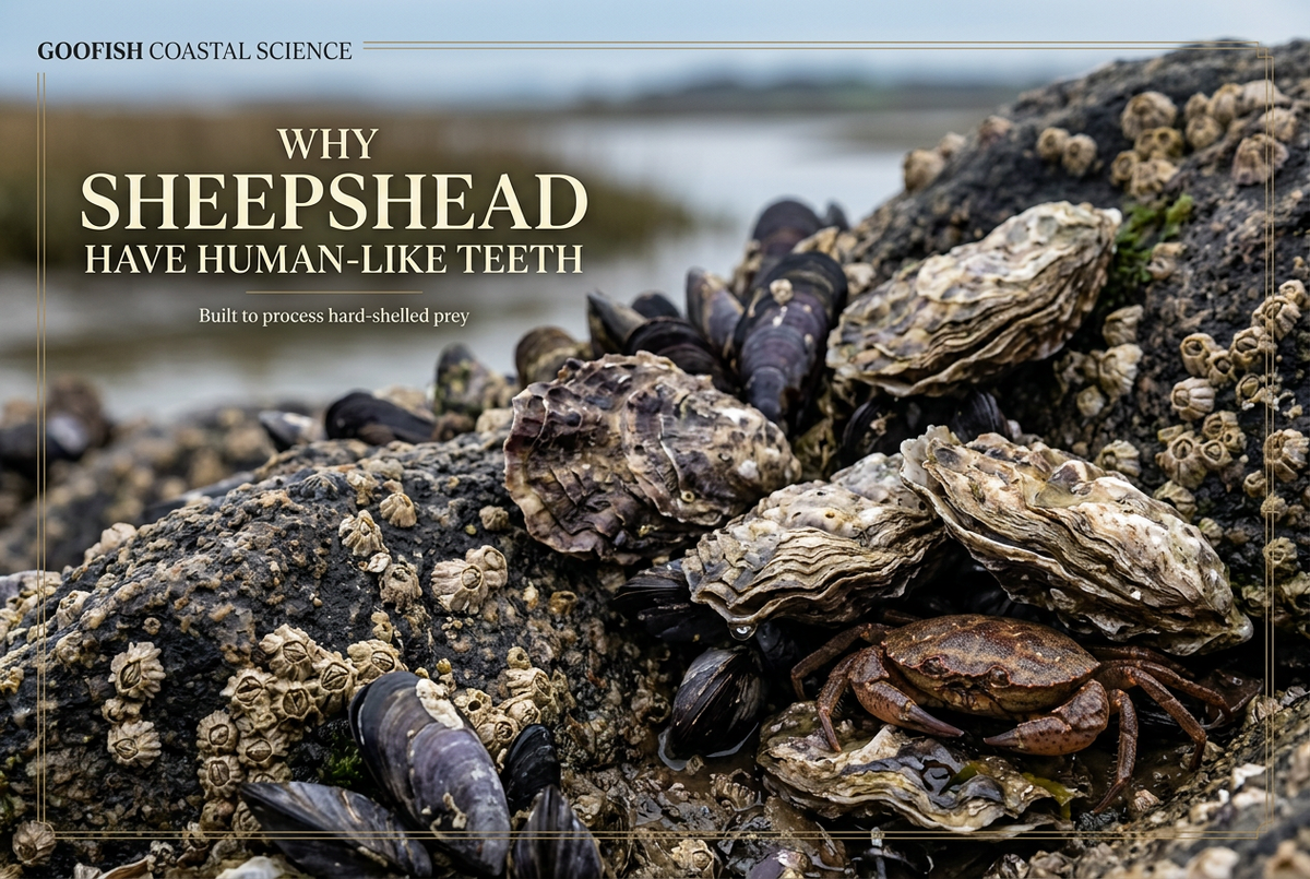 Sheepshead Teeth: Why They Look Human and How They Work – Goofish® Rod ...