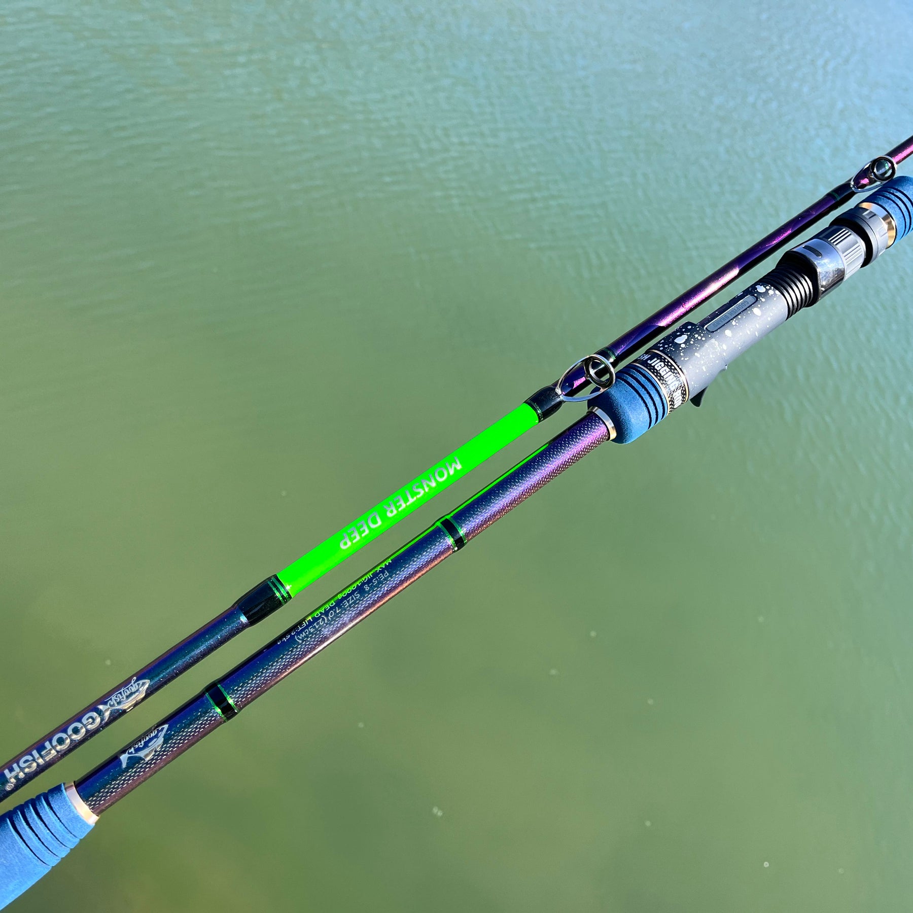 GOOFISH® MONSTER DEEP-7FT(213CM) LENGTH PE5-8 MAXJIG 1000G JAPAN FUJI ...