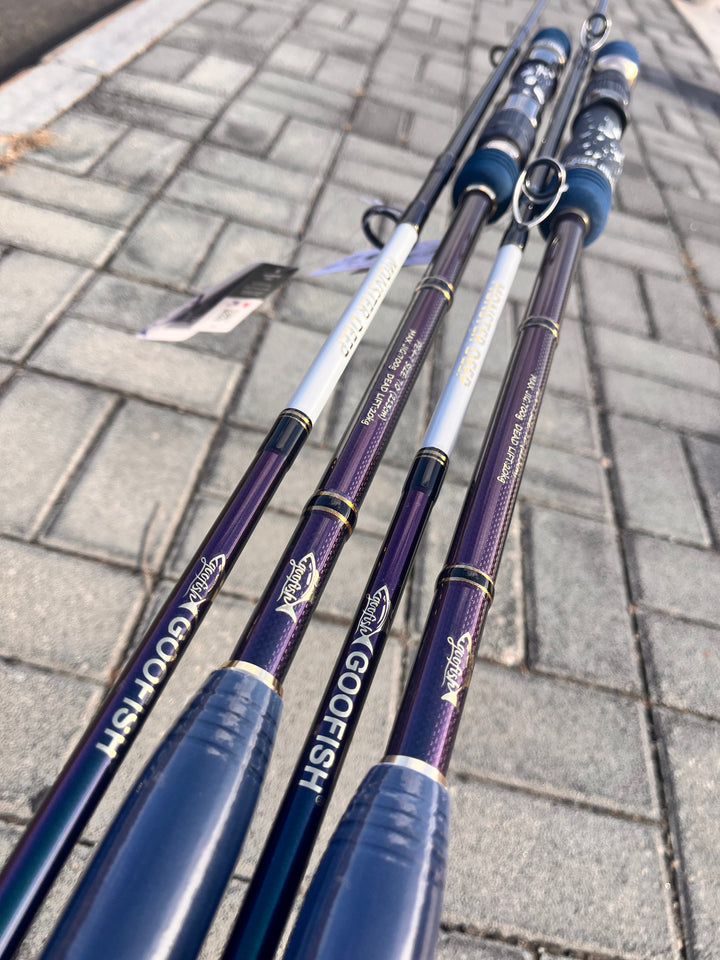 GOOFISH® MONSTER DEEP-7ft(213cm) Length PE4-7 Jig 200-700g Japan FUJI Solid Nano Jigging Rod