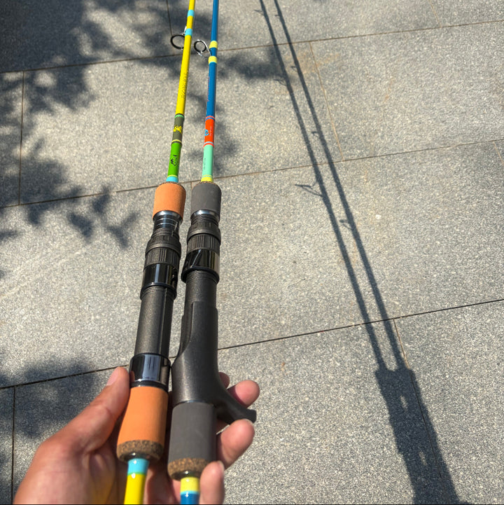 GOOFISH® Ocean Assassin 6'4" MH Jigging Rod | Solid Nano Blank & Titanium/SiC Guides