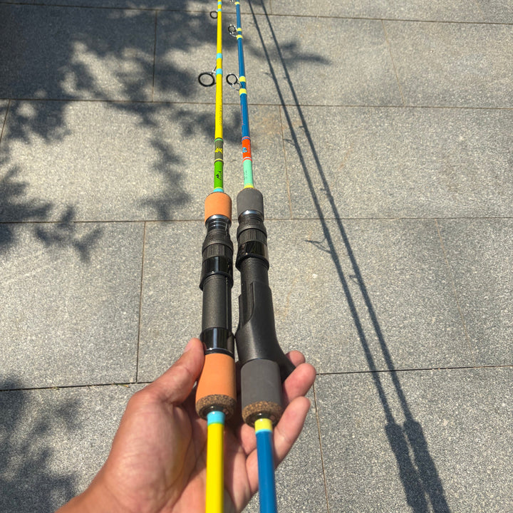 GOOFISH® Ocean Assassin 6'4" MH Jigging Rod | Solid Nano Blank & Titanium/SiC Guides