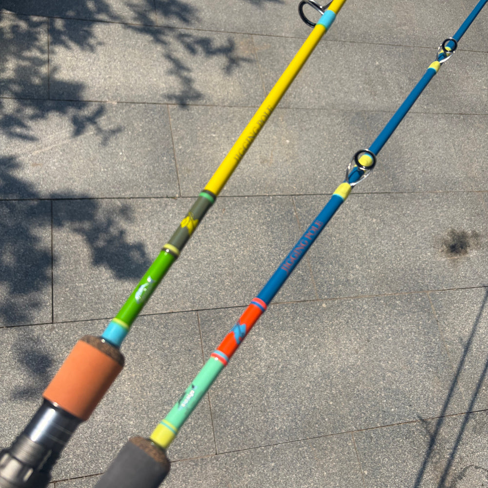 GOOFISH® Ocean Assassin 6'4" MH Jigging Rod | Solid Nano Blank & Titanium/SiC Guides