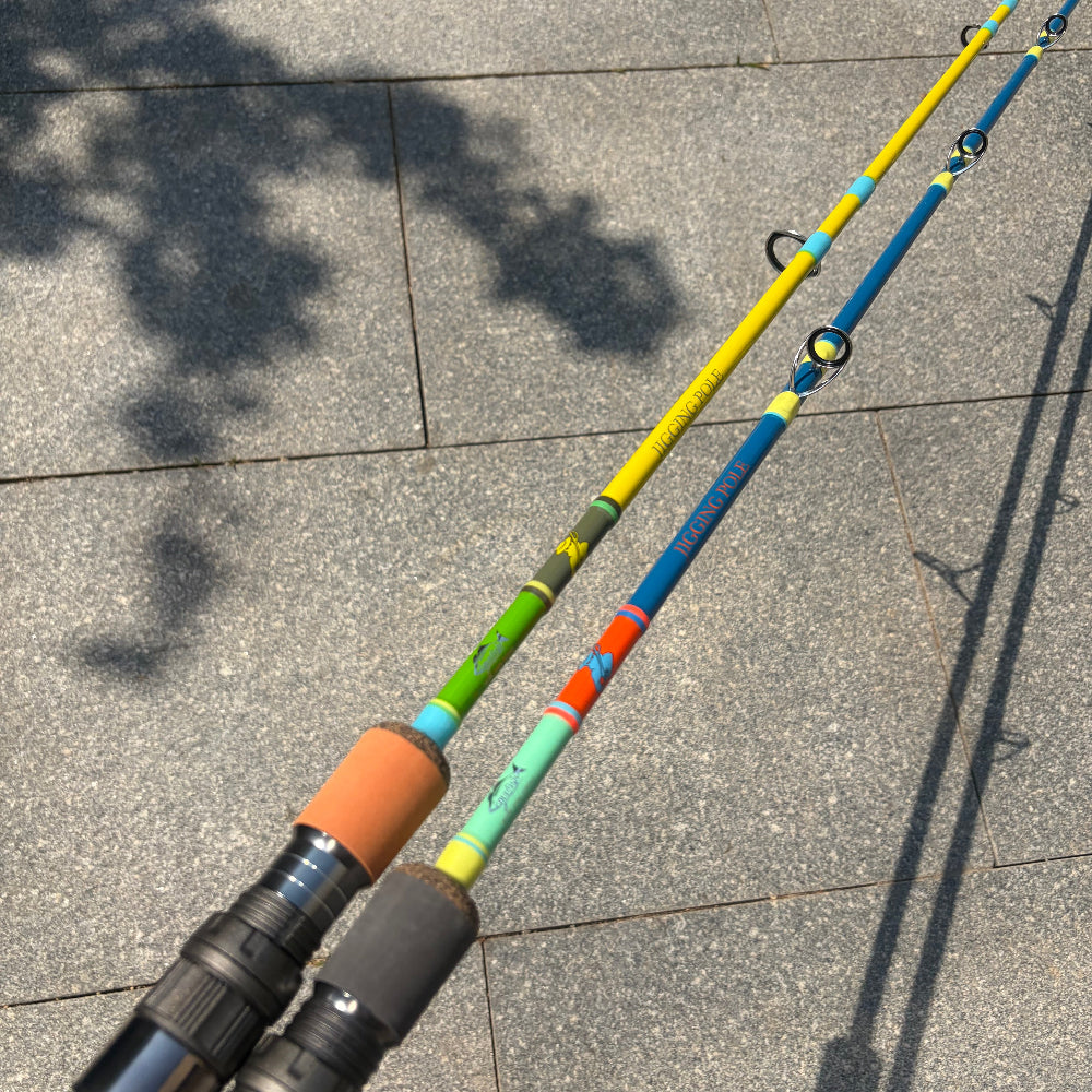 GOOFISH® Ocean Assassin 6'4" MH Jigging Rod | Solid Nano Blank & Titanium/SiC Guides