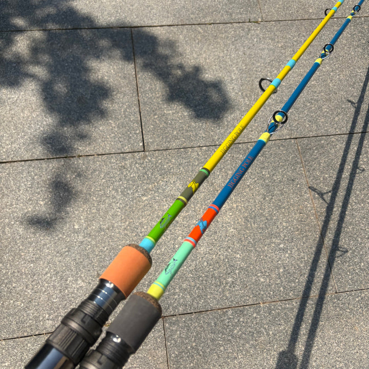 GOOFISH® Ocean Assassin 6'4" MH Jigging Rod | Solid Nano Blank & Titanium/SiC Guides