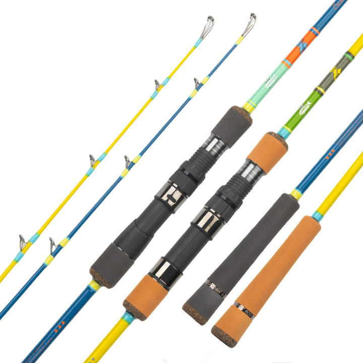 GOOFISH® Ocean Assassin 6'4" MH Jigging Rod | Solid Nano Blank & Titanium/SiC Guides