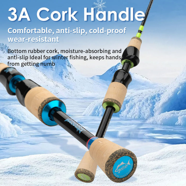 32‑inch ice fishing rod