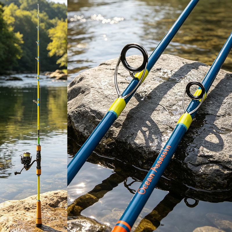  6'4" MH Jigging Rod | Solid Nano Blank & Titanium/SiC Guides