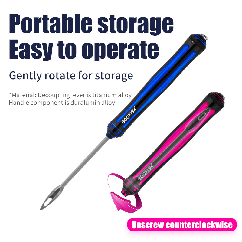 GOOFISH® Titanium alloy hook decoupler / remover 