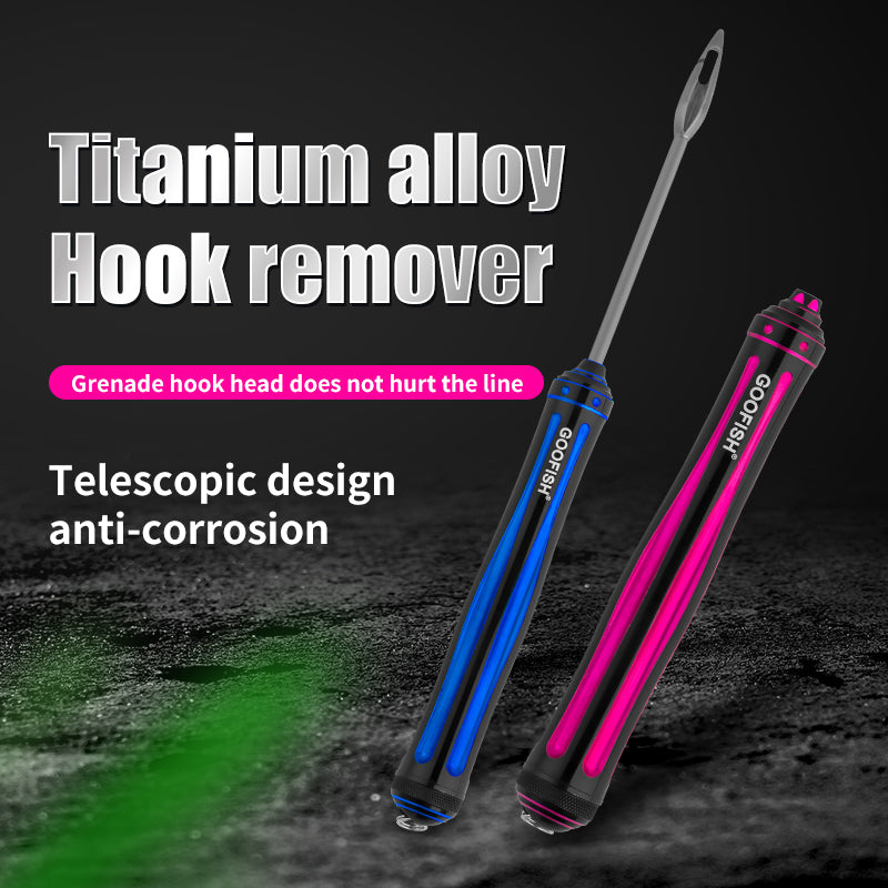 GOOFISH® Titanium alloy hook decoupler / remover / unhooker kits