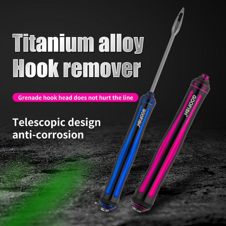 GOOFISH® Titanium alloy hook decoupler / remover / unhooker kits