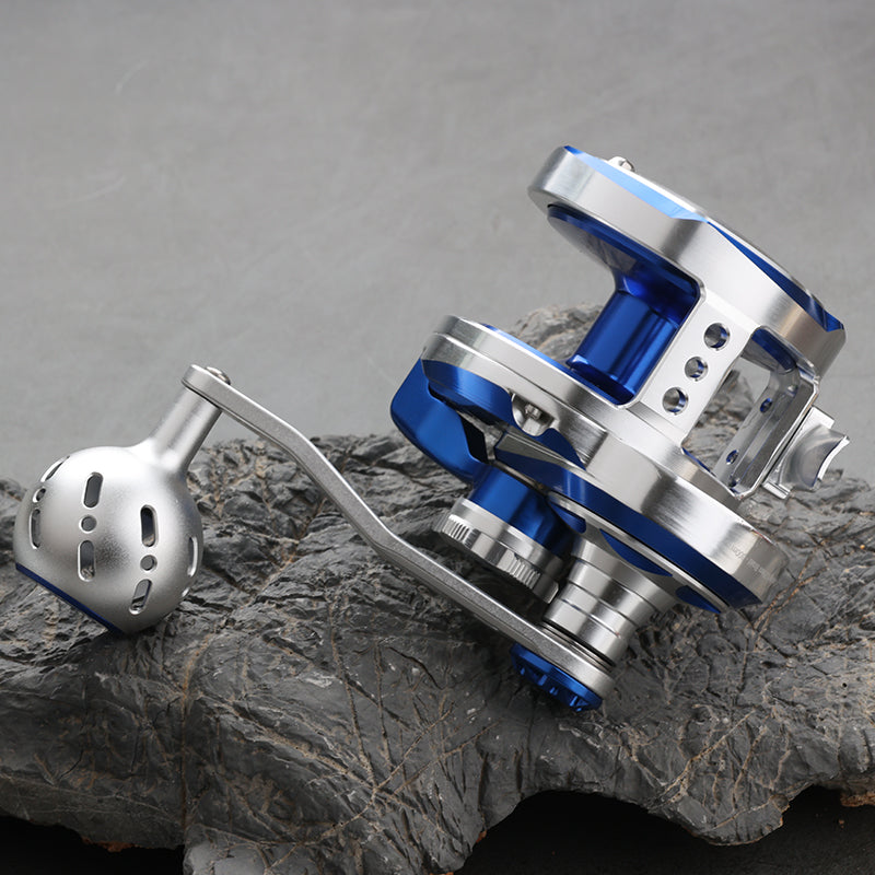 Goofish® Abyss Jigger-6.08:1 High-Speed Jigging Reel - Aluminum CNC Machined Saltwater Reel