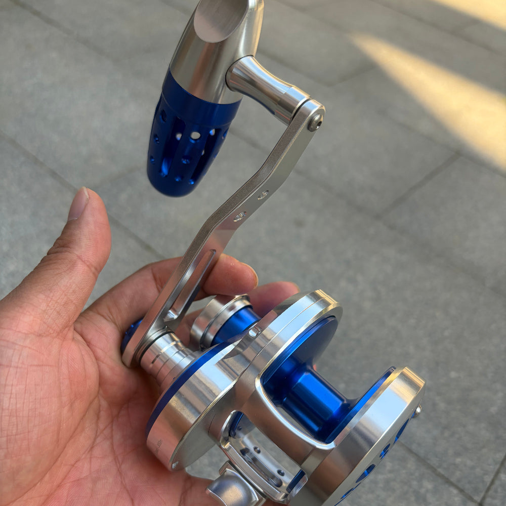 blue goofish abyss jigger 50 slow pitch jigging reels