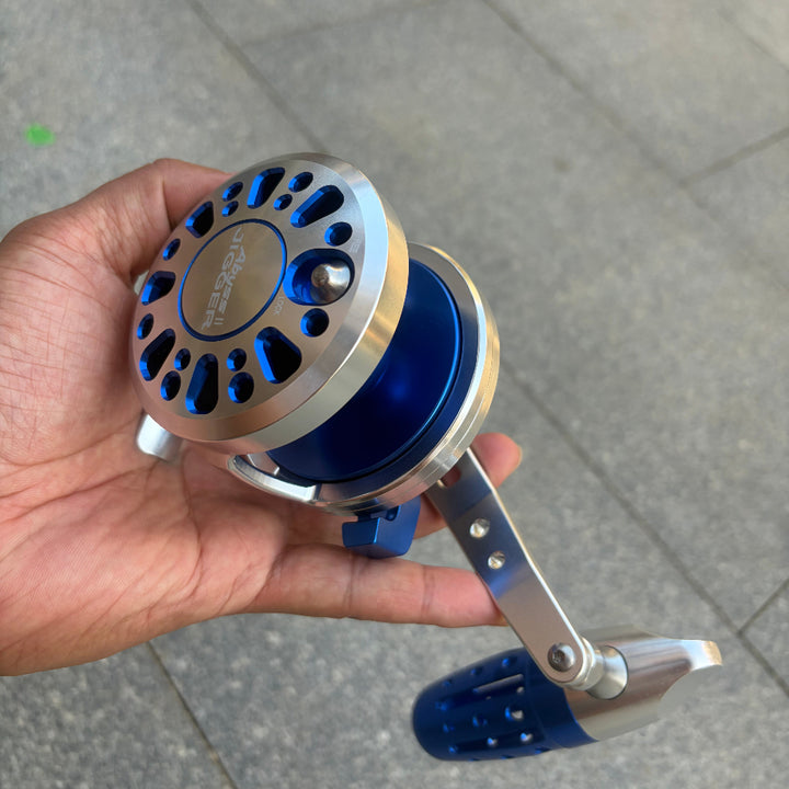 blue goofish brand saltwater jigging reels abyss jigger 50 gen 2