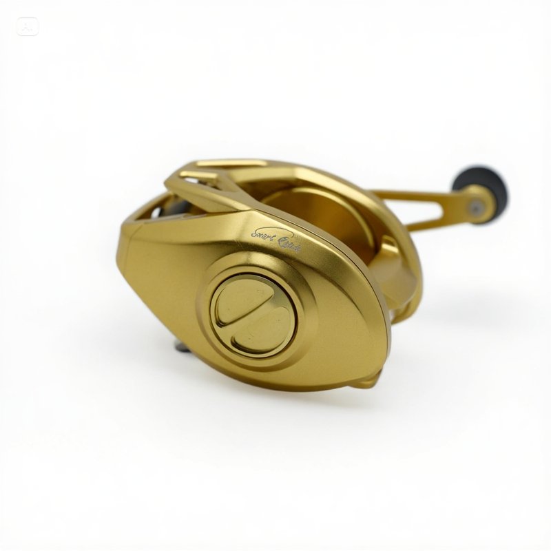 all aluminum fishing reels Goofish Saltwater Baitcasting Reel:6.18:1 Gear Ratio,15kg Drag,10+1 BB Right / Golden / BCS250