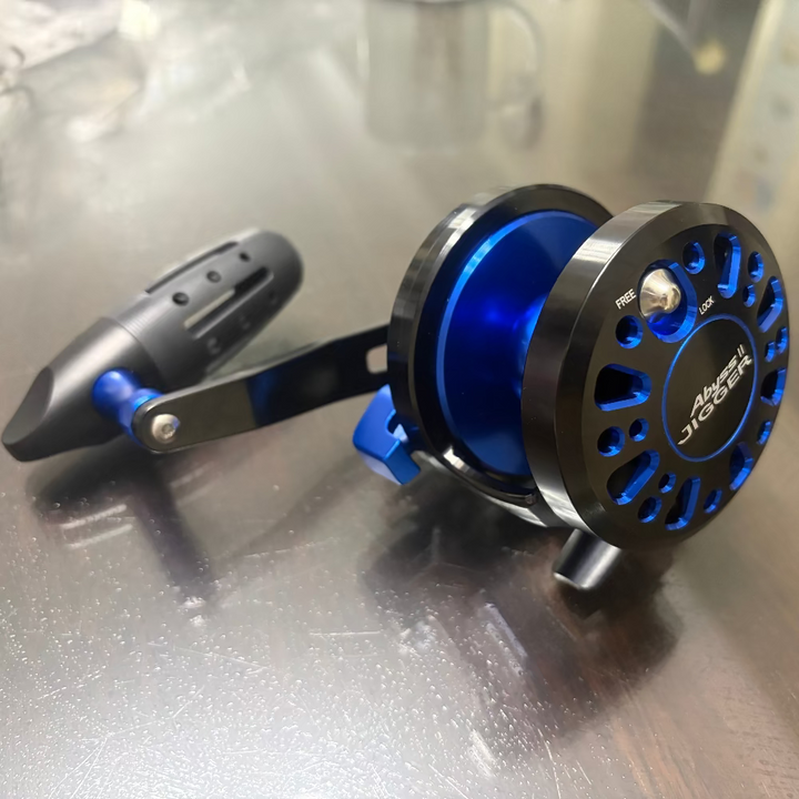 cnc saltwater 50 size jigging reels with t-bar