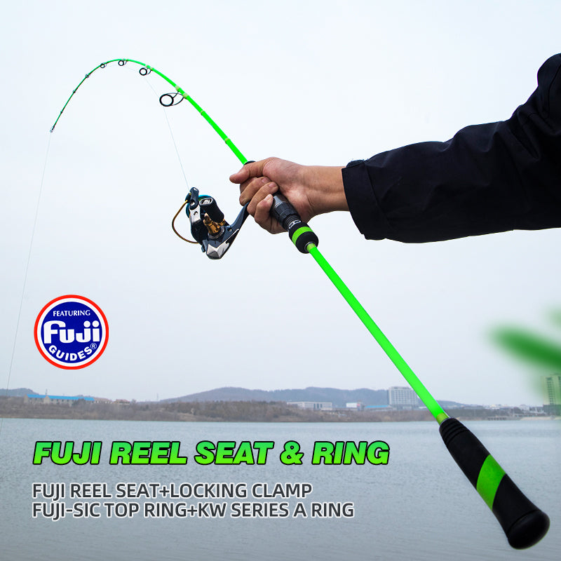 goofish 6ft green boat heav sea slow pitch jigging rod
