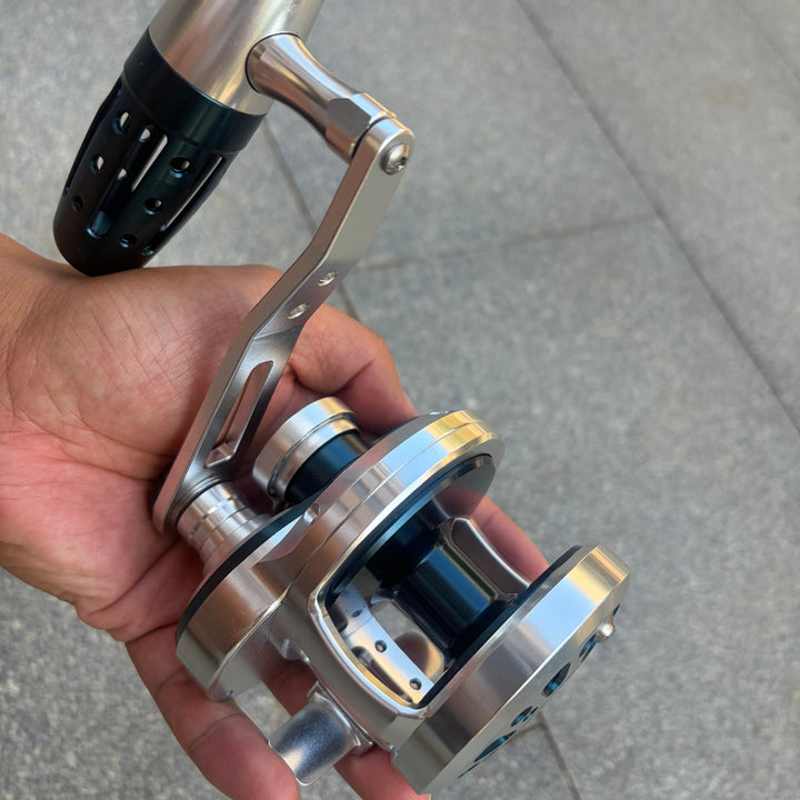 goofish cnc slow pitch saltwater jigging reel abyss jigger  fishing reel