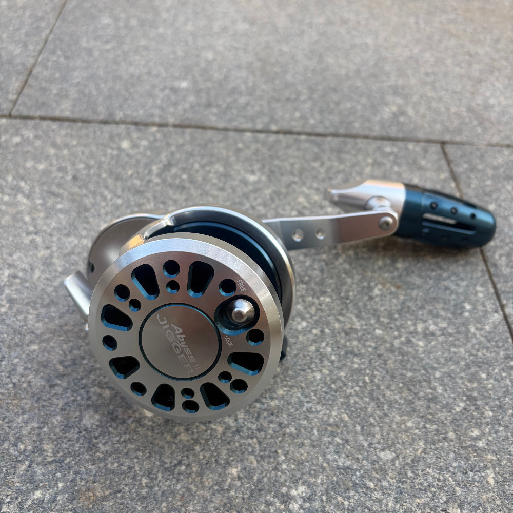 goofish hi-tch cnc slow pitch saltwater jigging reel abyss jigger 50 reel gen 2