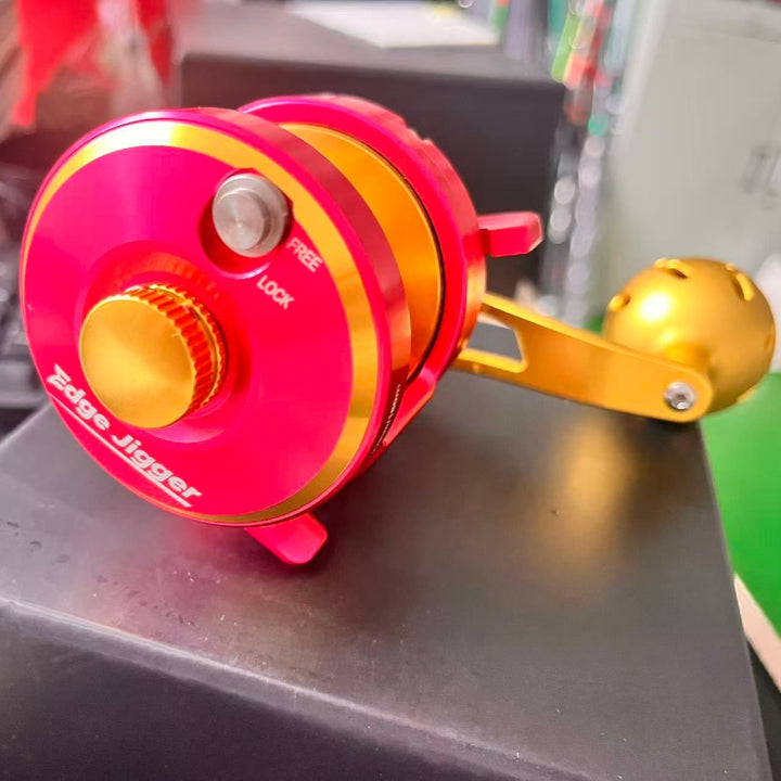 goofish pink 30size edge jigger jigging reels